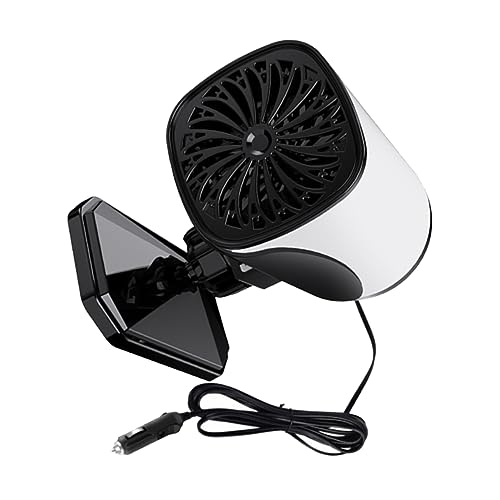 Cabilock 1pezzi Riscaldatore Portatile Per Auto Ventola Per Riscaldamento Auto Strumento Per Riscaldamento Interno Elettrico Per Macchina Efficiente Per Disappannare e Sbrinare in Inverno