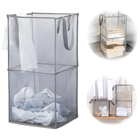 ViMOQi Foldable Laundry and Toy Basket Cover