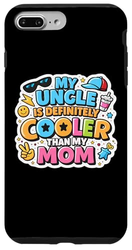 My Uncle Is Definely Cooler Than My Mom �ʔ��� �� �� �X�}�z�P�[�X iPhone 7 Plus/8 Plus �p