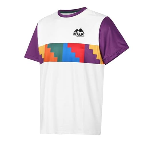 Inca Army Fiesta de Moray Taille XS - Eco-Responsable Maillot de VTT - Cyclisme - Enduro - MTB - Freeride - Manches Courtes- Homme - Polyester Recyclé Cover