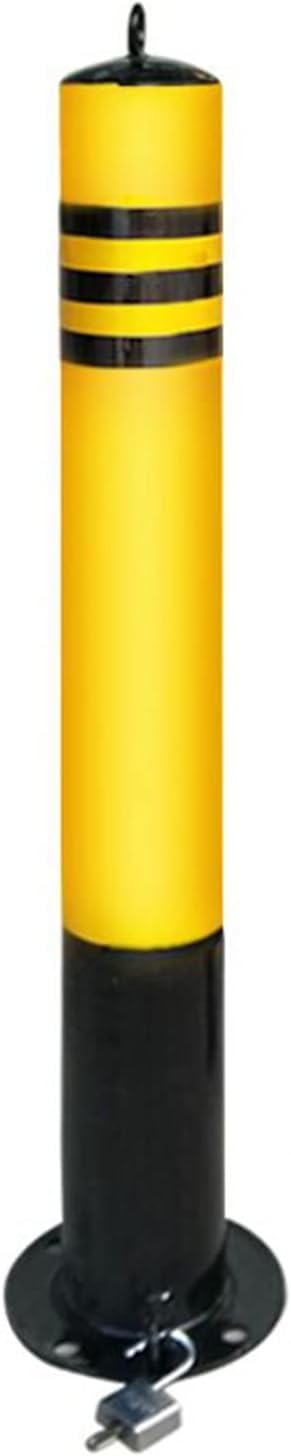 WOTZOV Traffic Cone Safety Barrier Delineator Post Cone Locking Delineator Post Cones For Parking Lot, Removable Bollard Stanchion Post With Reflective Collars, Traffic Safety C,2 Pa,1 Pack 50cm/20in