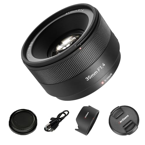 Image of 7artisans 35mm F1.4 Auto Focus APS-C X Mount Camera Lens for Fuji X-Mount Cameras X-T10 X-T2 X-T20 X-T30 X-T3 X-T5 X-T100 X-T200 X-T30 X-PR01 X-PR02