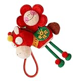 Genérico - Colgante de bolsa de peluche para caballos, decoración colgante de animales del zodíaco, acento colgante en forma de animal suave | Diseño de figura ornamental coleccionable con símbolo de