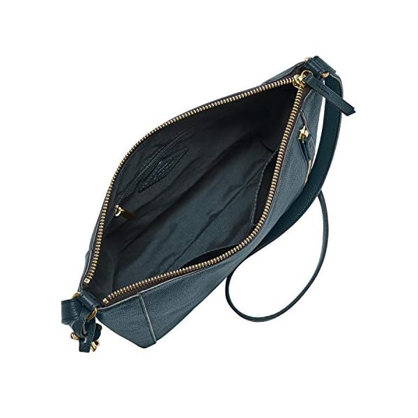 Fossil-Womens-Tara-Leather-Crossbody-Purse-Handbag Fossil Women's Tara Leather Crossbody Purse Handbag, Vintage Indigo