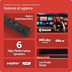 VIZIO M-Series All-in-One 2.1 Immersive Sound Bar with 6 High-Performance Speakers, Dolby Atmos, DTS:X, Built in Subwoofers and Alexa Compatibility, M213ad-K8, 2023 Model - Image 2