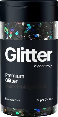 Hemway Rose Gold Glitter Fine 130g/4.6oz Powder Metallic Resin Craft Glitter Flake Sequins for Epoxy Tumblers, Hair Face Body Eye Nail Art Festival, DIY Party Decorations Paint