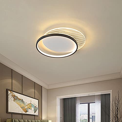 Plafonnier LED moderne en panneau acrylique rond à haute diffusion - 5