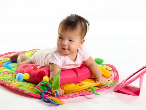 Image of Tiny Love Tummy Time Fun Activity Mat, Ladybug