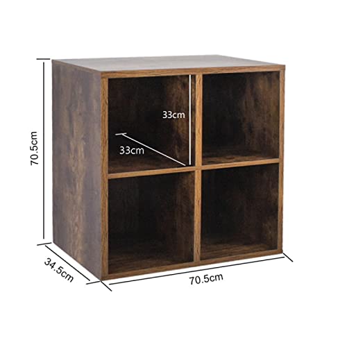 VDD Records vinyl lp cabinet – rangement disques vinyles lp – bibliothèque – marron - Les Beatles, Paul McCartney, John Lennon, RIngo Starr, George Harrison VDD Records vinyl lp cabinet - rangement disques vinyles lp - bibliothèque - marron – Image 7
