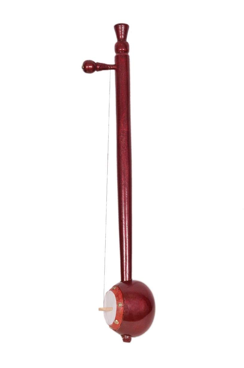 sai Musical Talking Drums Tumbi(ek Tara) 21" Long-picture-12