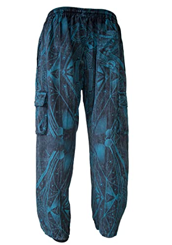 Mens Cargo Pants, 100% Lightweight Cotton, Strait Pants with Pocket3