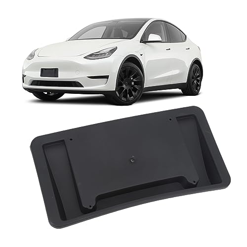 Acouto Front License Plate Bracket 1493090 00 A for Model Y 2020‑2023, Car Tag Frame Mount Front License Plate Mounting Frame Holder by Acouto - Image 8
