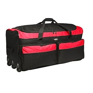 Travelers Club 36″ Asgard 3-Wheel Rolling Duffel Bag