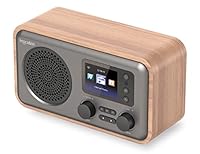 Inscabin D8 Internet DAB/DAB+ Digitalradio, Internetradio/Digitalradio mit Spotify Connect und Bluetooth (Kirsche)