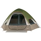 Wenzel Big Bend 12-by-10 Foot Five-Person Two-Room Family Dome Tent