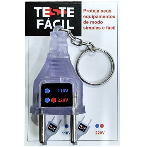 Teste Elétrico de Voltagem para Tomadas 110V / 220V