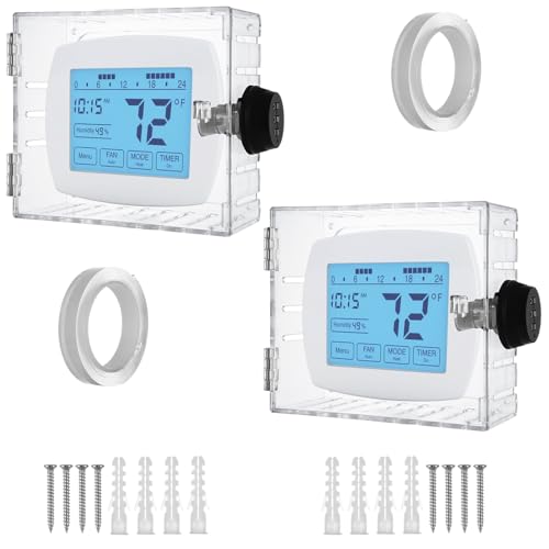 Boîte de verrouillage pour thermostat dans les bureaux et locations pour éviter les abus - 2