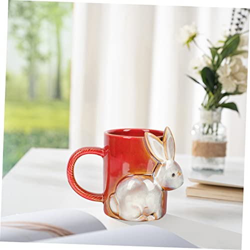 Tasse lapin céramique grand format mug café lait quotidien - 7