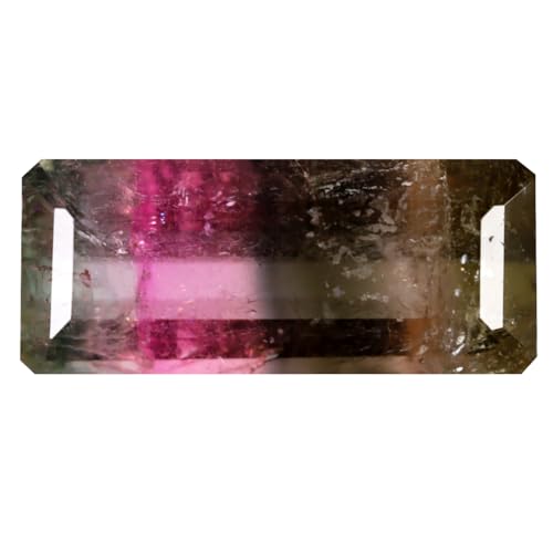 Tourmaline pastèque naturelle de 1.66 ct, le cadeau précieux idéal à offrir