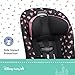 Disney Baby Ellaris 3-in-1 Convertible Car Seat, Slim Fit Design, Rear & Forward-Facing, 5-Position Headrest, 3-Across Fit, Travel-Friendly with Machine-Washable Seat Pad, Minnie Charm