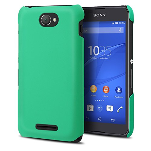 Fabricado para Xperia SEBKC0036 Revestimiento de Goma Parte Trasera Carcasa para Sony Xperia S E4 Verde