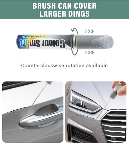 Image of Car Scratch Remover Touch Up Paint Pen Automotive Car Paint Pen 2 In 1 Car Paint Scratch Repair for Deep Scratches Special-Purpose Car Paint (GERY)