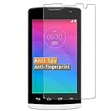  Vaxson Protector de Pantalla de Privacidad, compatible con LG Leon 4G LTE H340N [No Vidrio Templado ] Nuevo Película Protectora Film Guard