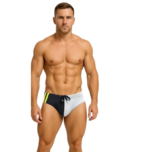Men's Swim Briefs – Triangle Design, Adjustable Drawstring, Quick-Drying & Lightweight Swimsuit for Men – Breathable