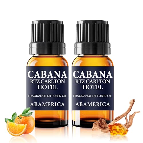 ABAMERICA Hotel Diffuser Oils, Essential Oils Inspired by RTZ-Carlton Hotel, Hotel Scents Diffuser...