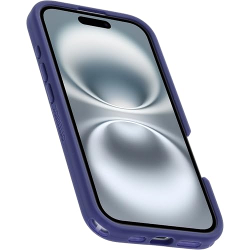 Image of OtterBox iPhone 16 Symmetry Series Soft Touch - Purple | Soft-Touch Silicone, Sleek Rubber Design, Ultra-Slim Phone Case for Apple iPhone with Raised Edges & Drop Protection