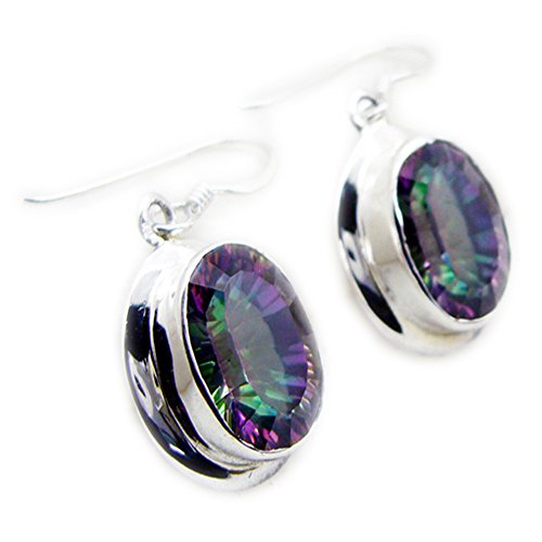 Pendants d'oreilles mystic à quartz un cadeau fait à la main inoubliable