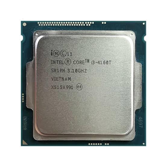 Image of SURYAASYS Core i3 4160T Powerful 3.1 GHz LGA 1150 Socket 2 Cores Desktop Processor (Silver)(Supports H81 Motherboard)