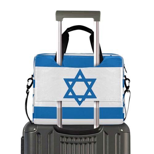Maletín portátil para laptop 15.6 pulgadas con bandera de Israel miniatura 4