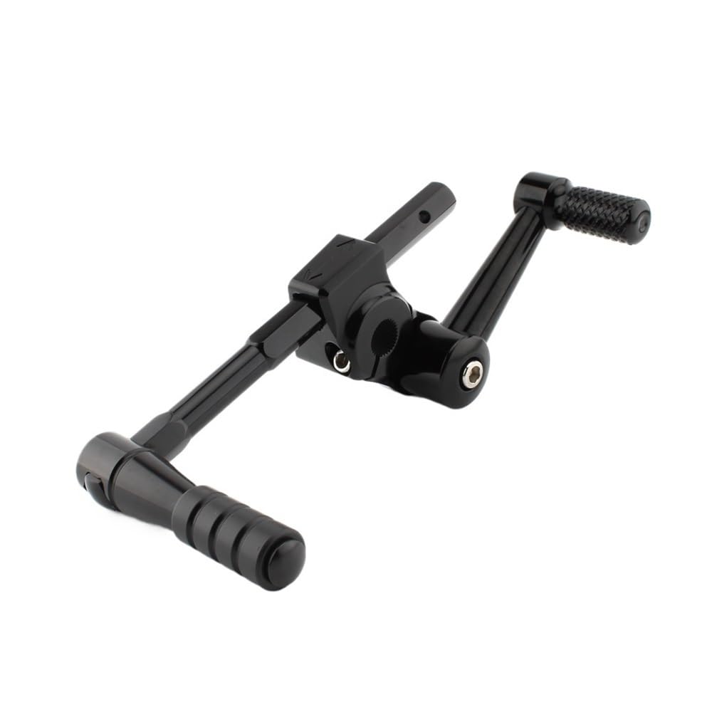 Uuipip Black Motorcycle Gear Shift Lever Motorcycle Gear Shift Lever Shifter Pegs Foot For R18 Universal Foot-Operated Shifter Starter Pedal Shift
