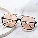 Carry polarized sunglasses for men and women in your car Polarized UV resistant fashion designer sunglasses (White)
