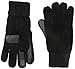 Isotoner Women’s Solid Chenille Knit smarTouch Gloves,  Black,  One Size