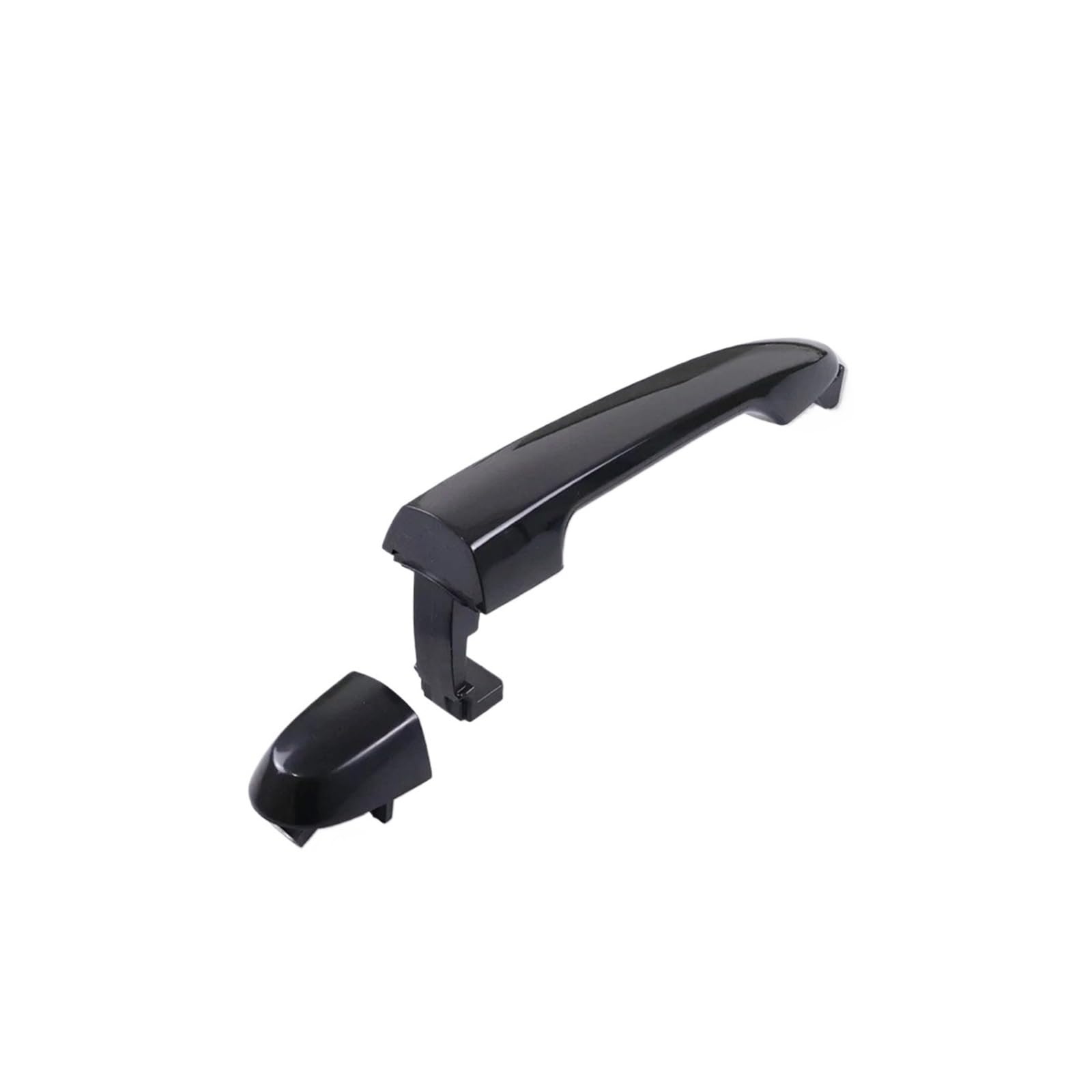 Nokrgqw Front Right Car Outer Door Handle For Kia For Carens 2007-2012 Black Outside Exterior Door Handle