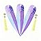3Pcs Zoey Weapon,Halloween Demon Costume Hunters Accessories,Zoey's Prop Replica,Movie Collectible (Purple)