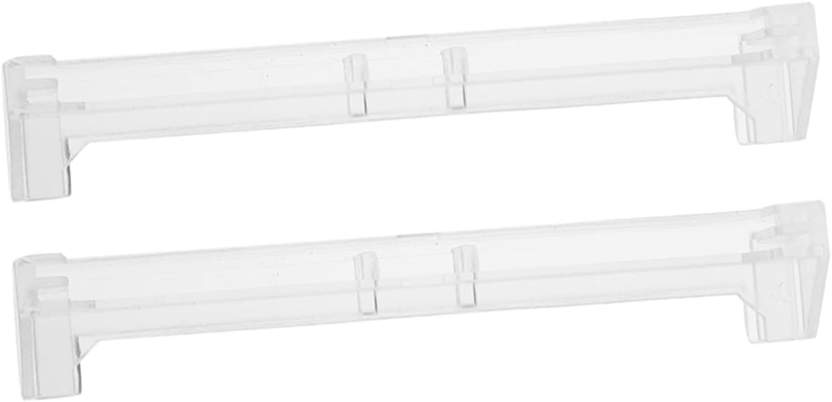 2pcs Vertical Blind Corner Bracket Hidden Valance Connector for Blinds Easy Installation Compact Design for Seamless Window Treatments
