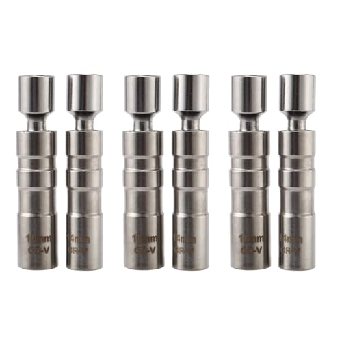 Douille à bougie magnétique 14mm 16mm outil démontage bougies 3/8 12 pans