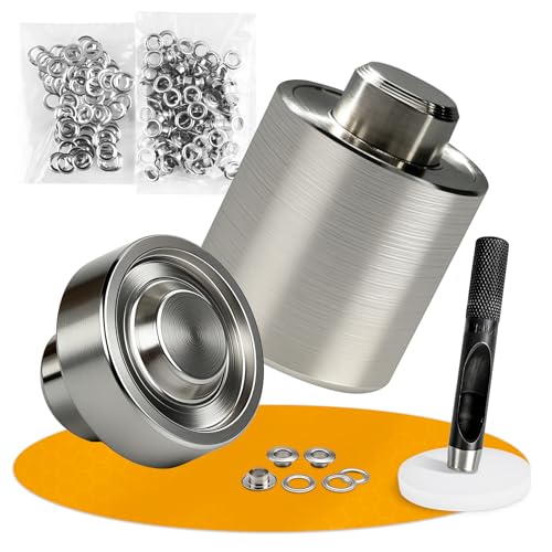 Bibykivn Tête de perforation de rechange 14 mm pour pince à œillets, tête de perforation magnétique avec insert interchangeable, accessoires pour œillets, convient pour bâches, tissus, cuir, papier
