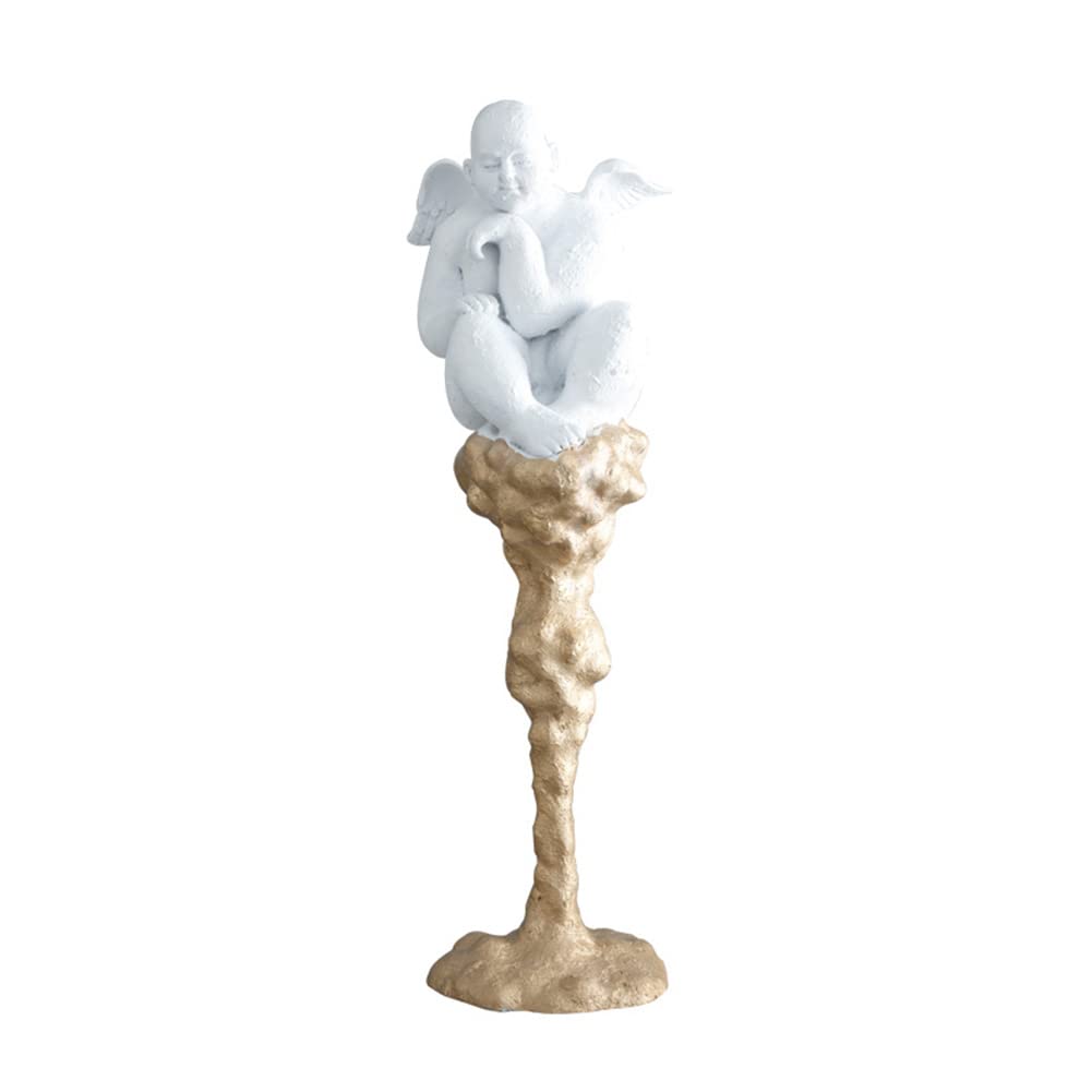 Engel Modell Statue, Kunstfigur Skulptur Dekoration Kunstharz Handwerk Home Office Dekoration Abstrakte Kunst Stil Kunst Dekor Geschenk