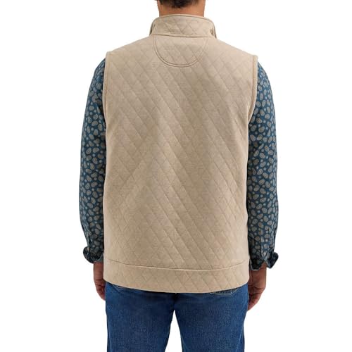 Wrangler Men's George Strait Tan Vest3