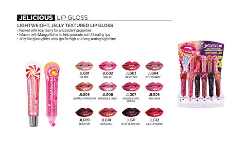 Ruby Kisses Jellicious Mouth Watering Lip Gloss (JLG01 & JLG04 & JLG13)