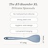 Starpack 'The All Rounder' XL Premium Silicone Spoonula Spatulas - Up to 600°F Heat Resistant Spatula Spoons - Best Silicone Spoonulas - Rubber Spatula Spoons - Kitchen Spoon Spatulas for Cooking #3