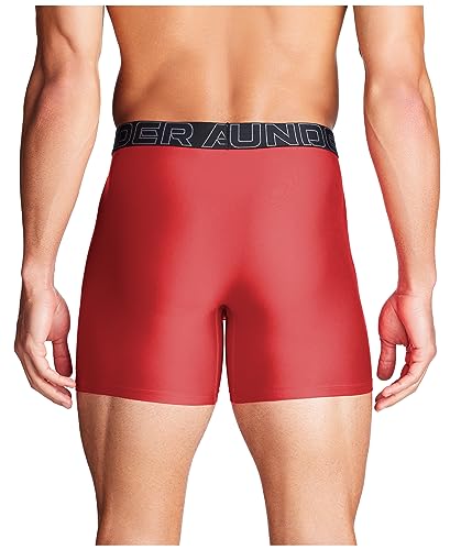 Image of Under Armour mens Multi-pack Performance Tech Boxerjock Brief, 6 inch Inseam, All-day Comfort & Soft