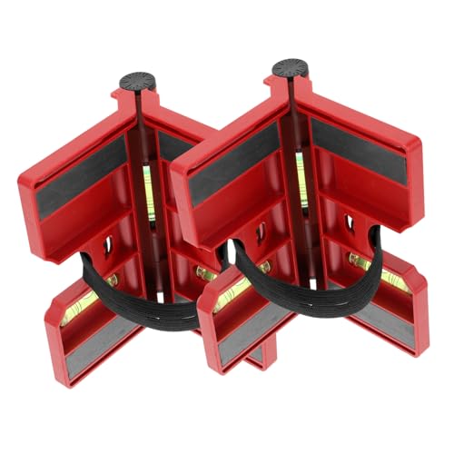 VILLFUL 2個折りたたみ式 水準器 ポスト バブル アングルポスト対応 家用 測定工具 ドア キャビネット ル設置用