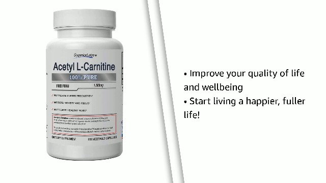Amazon.com: Superior Labs Acetyl L-Carnitine 500 mg, High