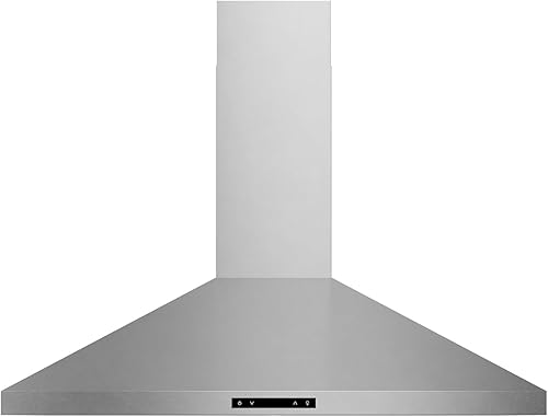 THOR Kitchen Campana extractora con forma de pirámide de montaje en pared de 36 pulgadas - Modelo ARH36P