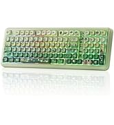Amazon.com: KiiBoom Jade75 75% Resin Molding Mechanical Keyboard